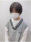 【松戸 岩口】シースルーバングマッシュショート