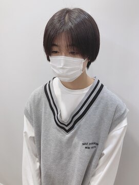 モリオフロムロンドン 松戸店(Morio from London) 【松戸 岩口】シースルーバングマッシュショート