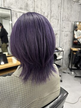 ミコ(MICO hair) バイオレット×ウルフ