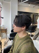 アイズ 海老名(AIZU) センターパート カルマパーマ ニュアンスパーマ