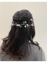 ファム 五日市店(femme) ハーフアップアレンジ