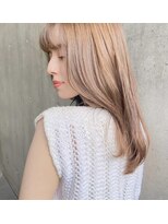 マルツ 銀座(maltu)&nbsp;艶髪酸性ストレート大人かわいい美髪ことりベージュ/銀座/東京