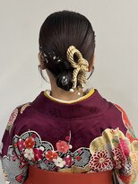 ロットアニバース(lott annibirth) 【髪質改善】卒業式お団子ヘア@mutsumi