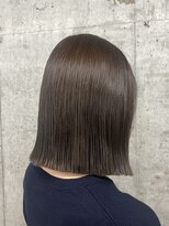 オリンテ バイ レシッド 表参道(orente by rcid)&nbsp;サラッとボブ 透明カラー くすみカラー