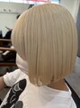 ヘアー デザイン トゥナンテ(hair design tunante)&nbsp;blond colour ♪ムラサキシャンプーで楽にメンテナンス！