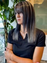 アンドファインヘアービューティー(AND FINE hair beauty) シルバーバレイヤージュ
