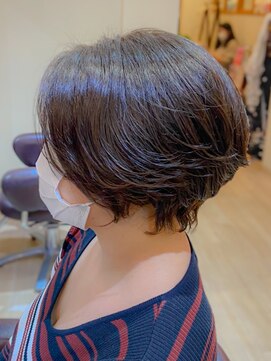 サロンドアンジェ 自然なツヤ☆髪質改善【クリニカル・パーマ＋カット】