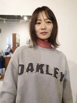 ヨー(Yoh-)&nbsp;【デザインレイヤー/佐々木慧介】切りっぱなし/バングカット