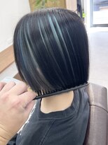 ランプ(Lamp) 白髪ぼかし/髪質改善/インナーカラー ビフォア&アフター