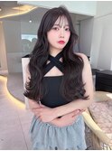 縮毛矯正 韓国風 ダブルカラー 髪質改善41224