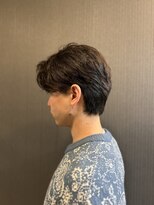 リリー(Lily)&nbsp;メンズフェザーパーマ風カット【理容室】蒲田/床屋/バーバー