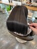 【平日限定】【極上の髪質改善ストレート】カット&シルキーエステ　￥19800