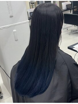 アライブ ハラジュク(ALIVE harajuku) 【ALIVE 夕貴】ブルーグラデーションカラー♪