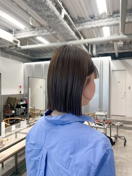 ソア(soa) 丸くならないボブ/切りっぱなしボブ/枚方美容室