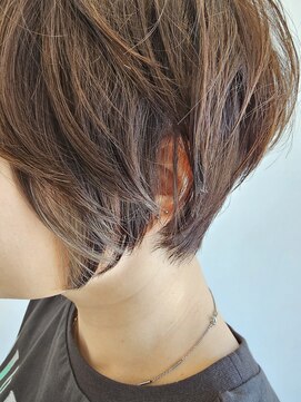 アンジュール ホワイトアッシュフレーミングカラー×モカラベージュ