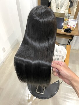 美髪専門サロン バイ マイル(美髪専門サロン by mile) 【髪質改善カラー】ブルーブラック