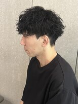 ニアウ 太田店(Niau)&nbsp;メンズナチュラルマッシュ刈り上げフェードシャドウパーマ