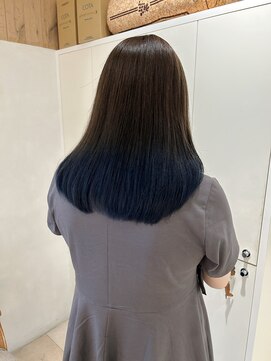 ポート 蕨(PORT) ◎ネイビーグラデーション◎【結城明日香】