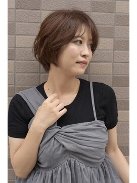 ブゾン(buZon) 【buZonブゾン】マッシュショート×ナチュラルブラウン