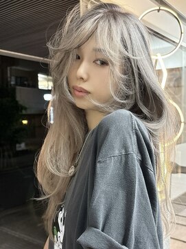 ラキング ギンザ トウキョウ(LAKING GINZA) くびれヘア/アプリコットオレンジ/夏/ハイライトカラー[銀座駅]