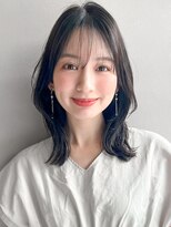 アグノス 青山(Agnos)&nbsp;斜めバングくびれヘアワンカール外ハネボブ美髪#515f0907