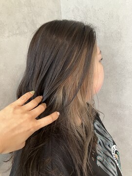 クララデアンシュシュ(Kurara de UN CHOU CHOU) 明るめインナーカラー