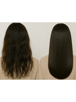 縮毛矯正で”時短”と”美しさ”を両立！手間をなくし、毎朝のスタートダッシュを気持ちよく切りましょう♪