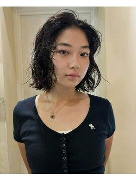 オーパスバイアンブルリュクス 池袋(Opus by ambleluxe) レイヤーボブ　パーマスタイル