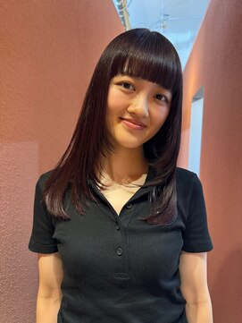 プロス(Pros) 表参道/ブリーチなし／レイヤーカット/フェイスレイヤー