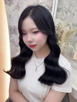 エス(Ess)&nbsp;《鳥海ちひな》ブルーブラック/艶カラー/韓国