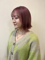 モリオ フロム ロンドン サッポロファクトリー店(morio FROM LONDON)&nbsp;morio/札幌ボブ/切りっぱなしボブ/ミニボブ/暖色カラー