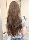 ケアブリーチ名古屋ブリーチなしダブルカラーベージュレイヤー
