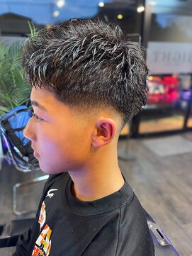 ナチュラルフェードショート