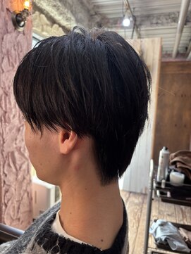 ロッソバイアルター 鎌取(ROSSO by aL-ter) MEN’S HAIR/サーフカール/刈り上げセンターパート/鎌取