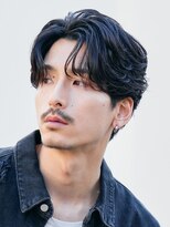 フィフスパーク(fifth PARK)&nbsp;渋谷メンズパーマニュアンスパーマフェザーパーマセンターパート