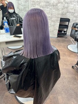 リファイン バイ アフィナー 本厚木店(Refine by Afinar) ブリーチハイライト髪質改善ダブルカラーレイヤーカット/本厚木
