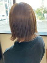 カットウェルズ ラブコオリヤマ 郡山店(Cut Well's Love Koriyama) ダークパープル/ナチュラルショート/ミルクブラウン/夏/郡山
