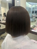 ラグゼヘアカミヤ 菊川店(luxe hair CAMIYA)&nbsp;ボブ×縮毛矯正