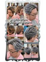 ヘアーファクトリー☆マハロ(Hair Factory☆MAHARO)&nbsp;ハワイアンスモーキートパーズ＆フェザーバックセンターパート