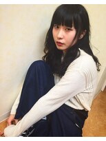 ジェレミー(Jelemy)&nbsp;ラフウェーブの黒髪ロング