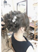 ロカット サロン(Roquat Salon) ふわふわ高めアップアレンジ【ヘアアレンジ 袴/立川南/立川】