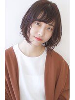 テーラ(tela)&nbsp;【tela】メルティーブラウン・シンプルボブ