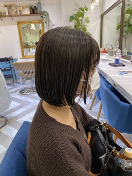 ロンドアベニール 北千住(Lond avenir) お仕事や学校でハイトーンNGな方も☆ほんのりハイライト　西田