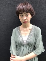 ラレイ(Lalei)&nbsp;＊マッシュショート×レッドバイオレット 辻幸奈