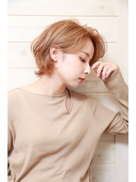 オーシャン(Ocean) [OCEAN Hair&Life藤原純] かきあげバング×ショートウルフ☆