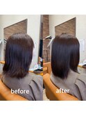 髪質改善カラー