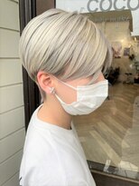ヘア メイク ココ(hair make coco)&nbsp;ホワイトブロンド☆
