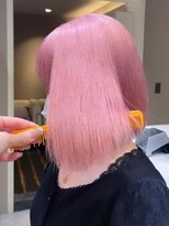 ベレーザ 渋谷(BELEZA)&nbsp;ba1060ミルクティーピンクハイトーンベビーピンクボブショート