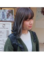 ヒカリス 東三国(HIKARIS) インナーカラー☆グレーカラー☆お仕事されてる方でもOK☆ボブ