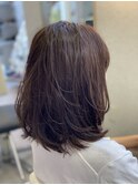 20代/30代/40代/60代/ミディアム/レイヤー/パーマ/前髪/顔まわり